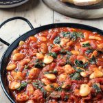 Spanish Beans and Tomatoes | Vegan | Veggie Desserts Blog
